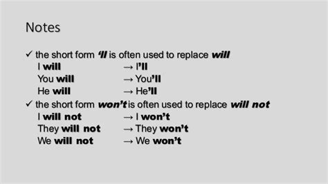 won t traduccion|will not meaning.